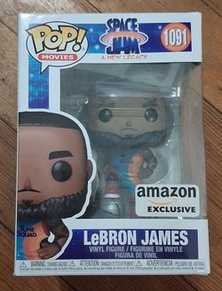 Funko Pop LeBron James Space Jam #1091 Amazon Exclusive