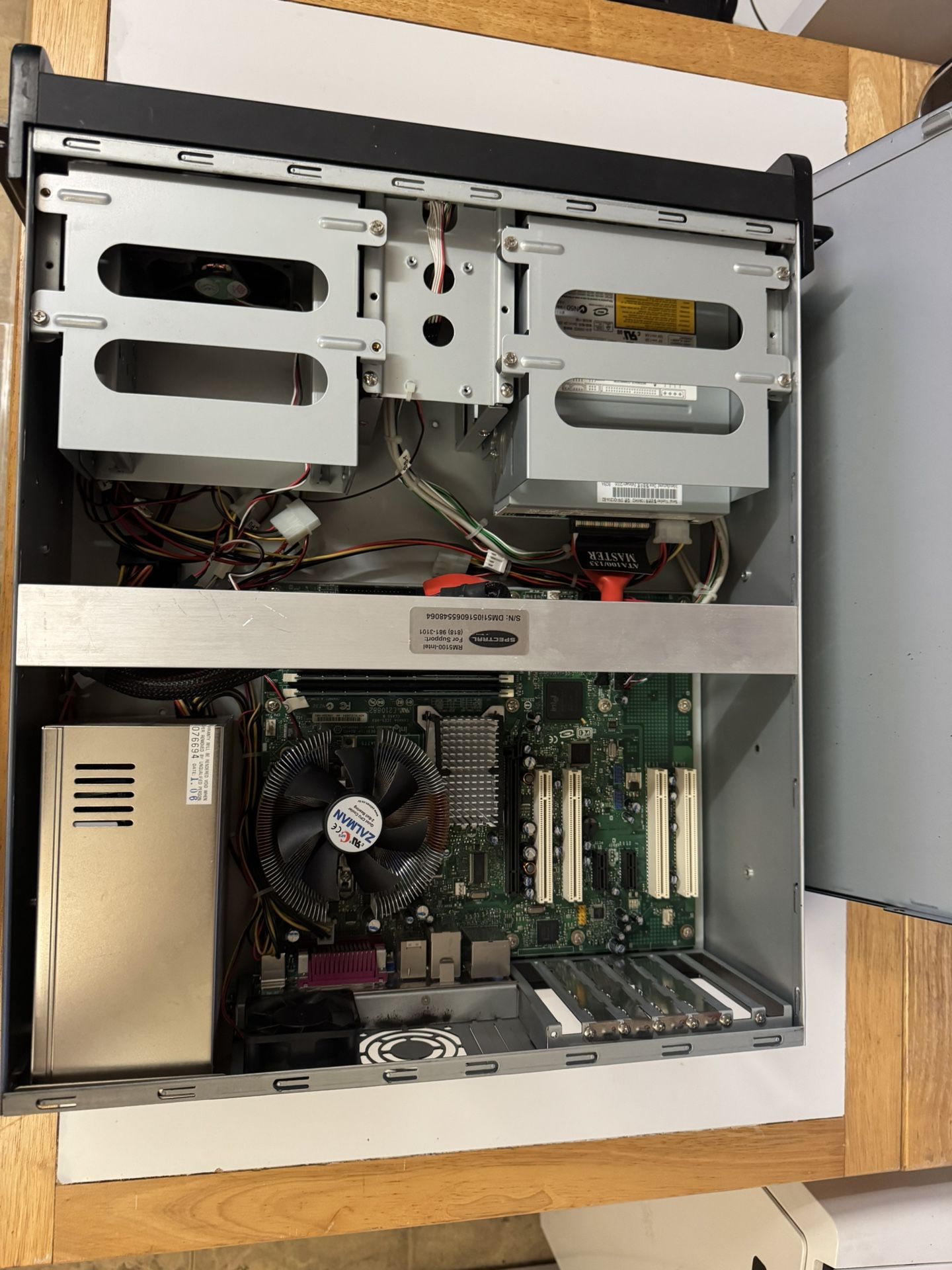Rack Server PC W/everything But Hard Drive
