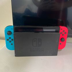 Nintendo Switch Neon Blue and Neon Red