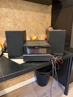 Sony Micro Hi-Fi Component Stereo System with Speakers