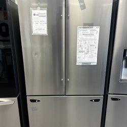 New LG Refrigerator Only $999 In April. 