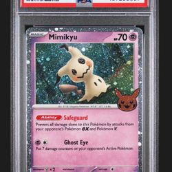2024 Pokemon Trick Or Trade Mimikyu PSA 9