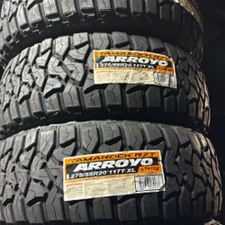 275/55/20 AROYO RT $599