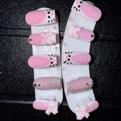Bundle Hello Kitty Press Ons