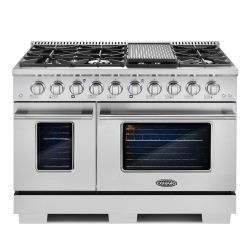 New Open Box 48" Professional Style Gas Range