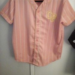 Peach And Yellow ODD FUTURE Jersey/Shirt.