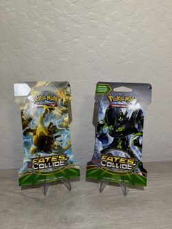 XY - Fates Collide Sleeved Booster Pack x2 Pokemon