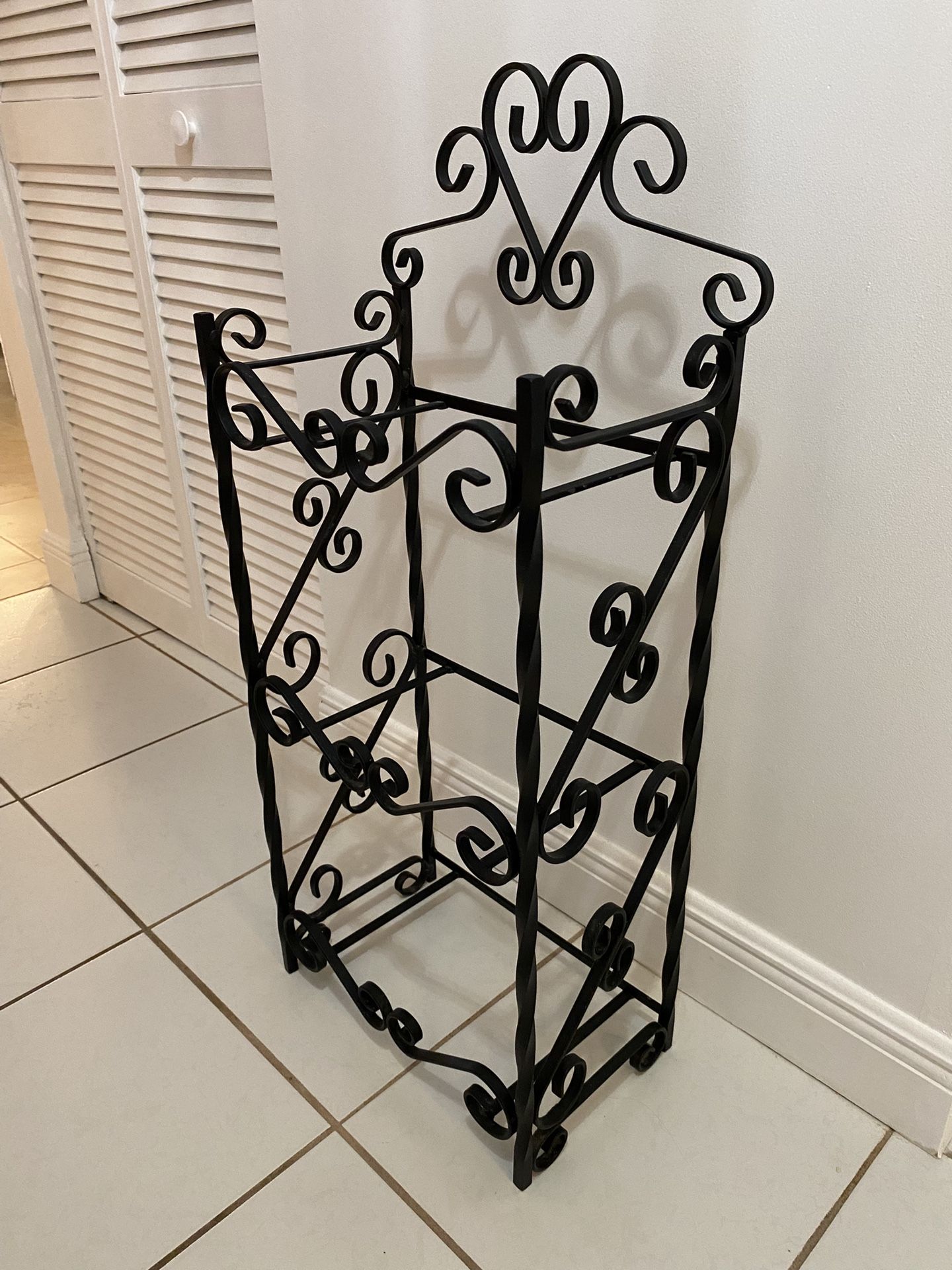 Wrought Iron Rack