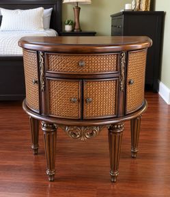 Tommy Bahama style side table or night stand $100