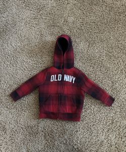 Toddler Old Navy Plaid Sherpa Jacket 2T