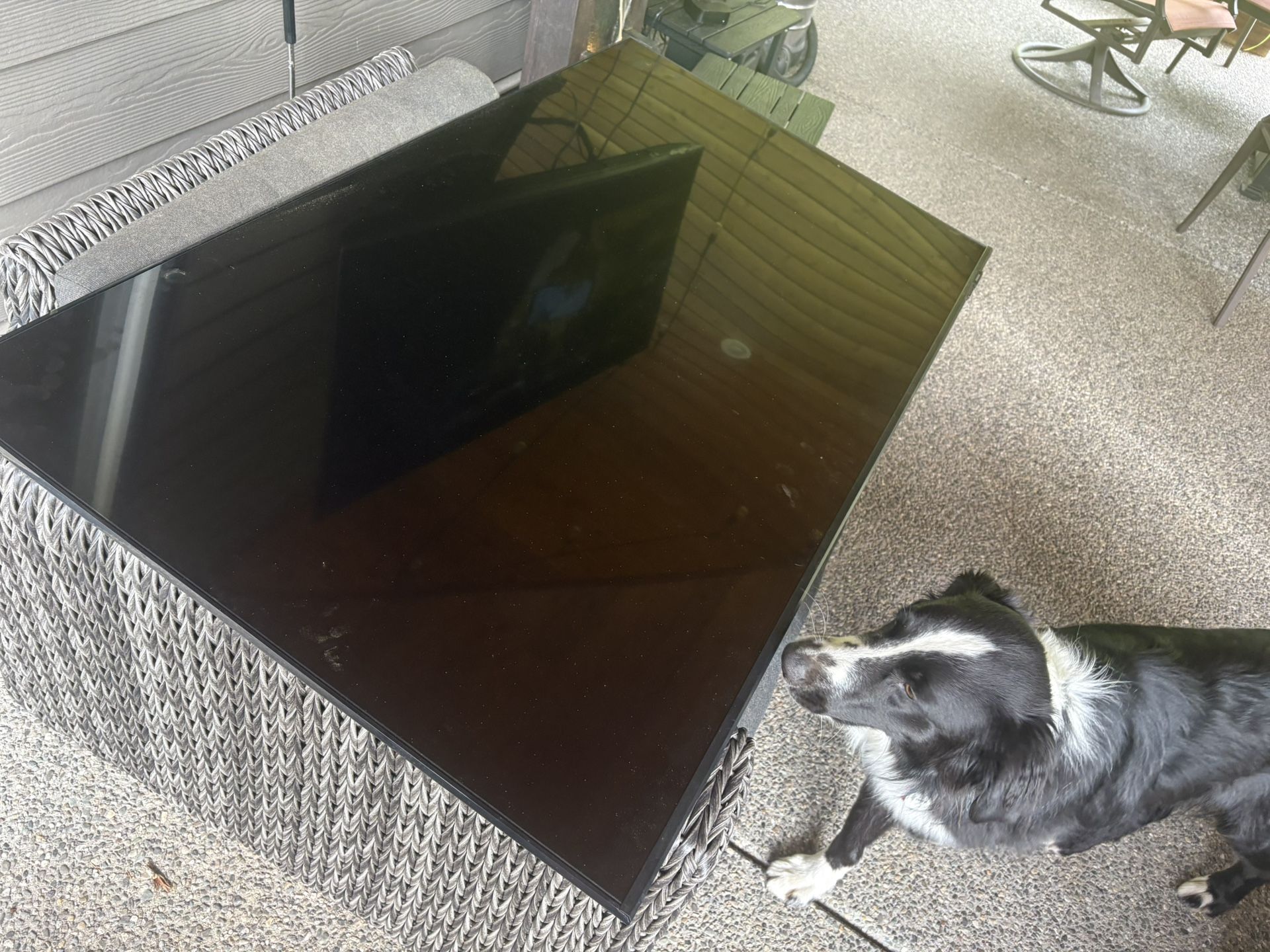 3 Year Old 55” Samsung Tv
