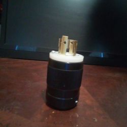 Marinco Power Products 3015P Plug, Locking, 30A, 250V, 3-Pole, 4-Wire, Nylon Housing, L15-30P Series 