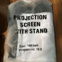 Projection Screen With Stand