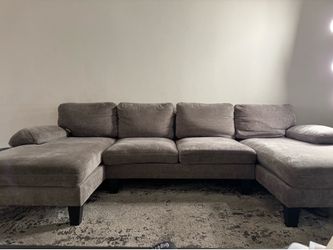 Double L Shaped Couch