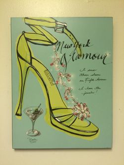 New York glamour wall art "cute"