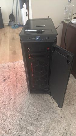 Black Gaming PC Tower Case