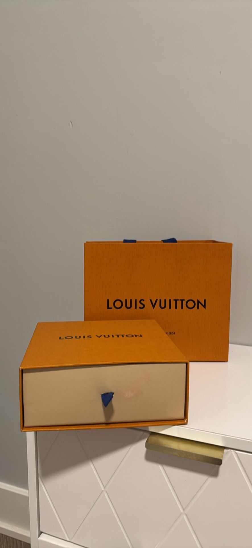 Louis Vuitton Box and Dust Bag