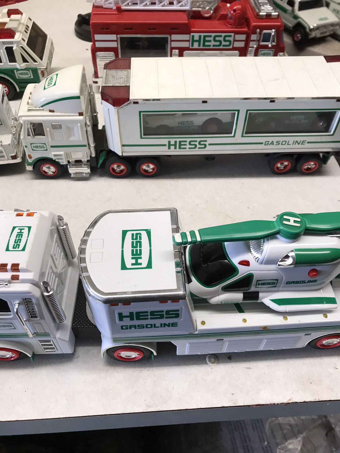 Assorted Hess Trucks 