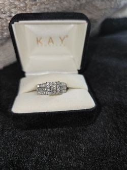 Diamond Engagement Ring And Band