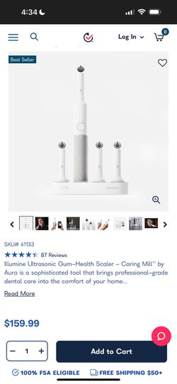 Illumine Ultrasonic Gum Health Scaler