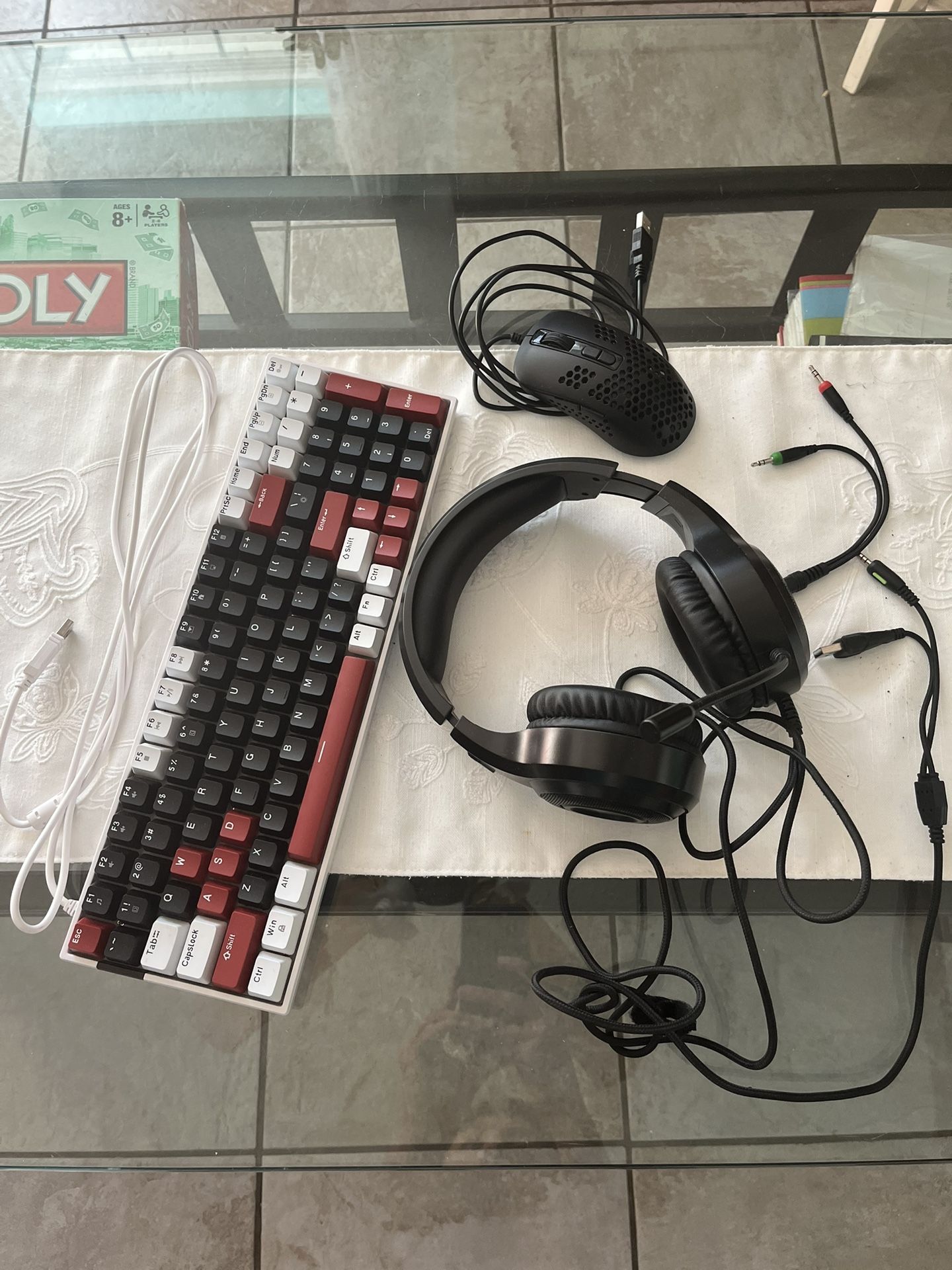 Keyboard, Mouse, And Headset Combo. Trying To Get Off My Hands And Sell To Someone Starting With A New Build.