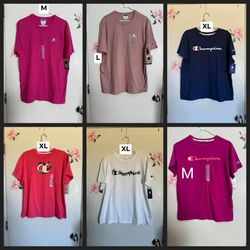 New women's T-shirt size M/L/XL from champion still with tags