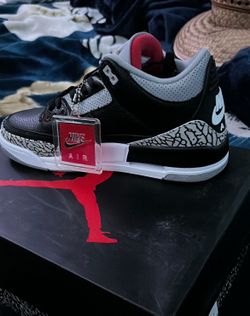 Black cement 3s