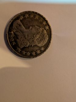 Half dollar silver coin rare 1826