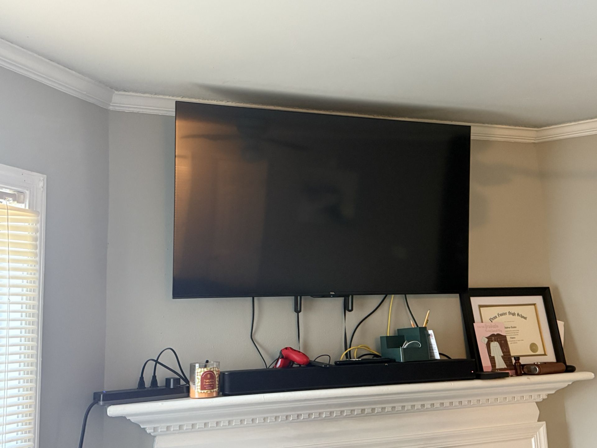 Living Room Set Two Tvs And Sound Bar