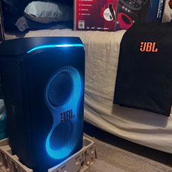 JBL PARTYBOX CLUB LIVE 120 ≠ Bluetooth Portable Speaker w/ Wireless Mic • LED Lights • 160Watts