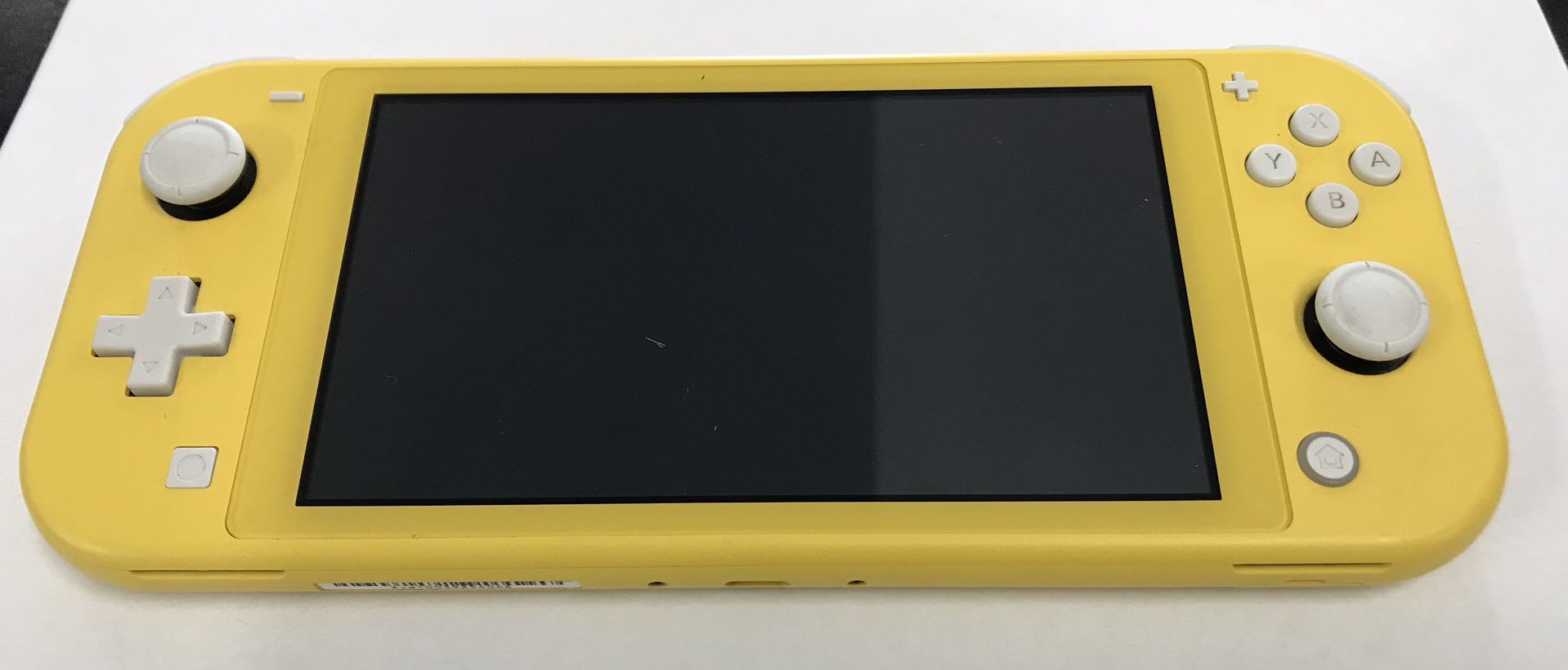 Yellow Nintendo Switch Lite