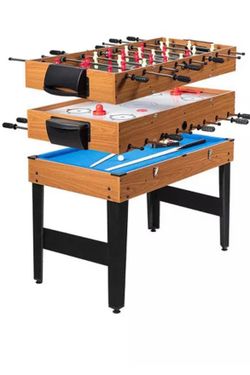 3 in 1 Foosball/Air Hockey/Pool table