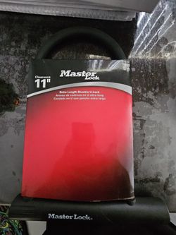 U Lock Shackle- Master Lock