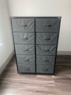 10-Drawer Fabric Dresser Storage Tower