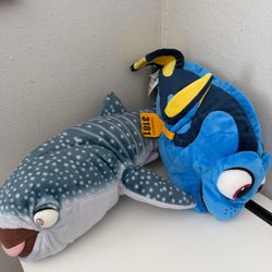 Disney Finding Dory Plush Bundle Dory Whale