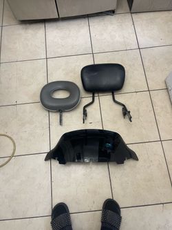 Back seat, passenger seat, shield