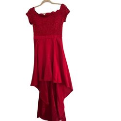 Camille La Vie Red Formal Dress