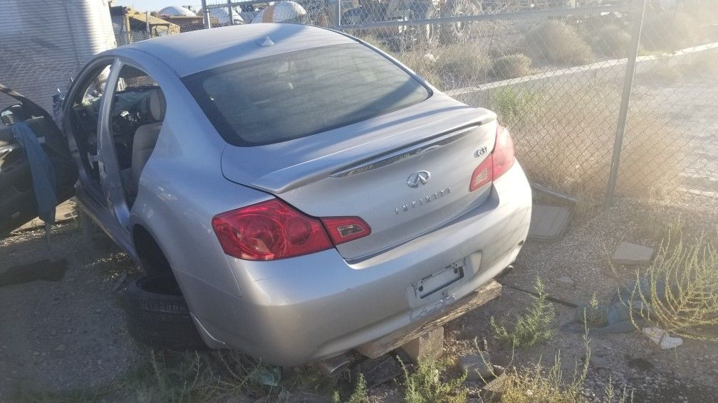 2008 g37 Infiniti PARTES