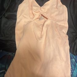 size small pink jump suit 