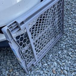 Grey Color Kids Pets And Garden Gate 46X23”inches Tall 