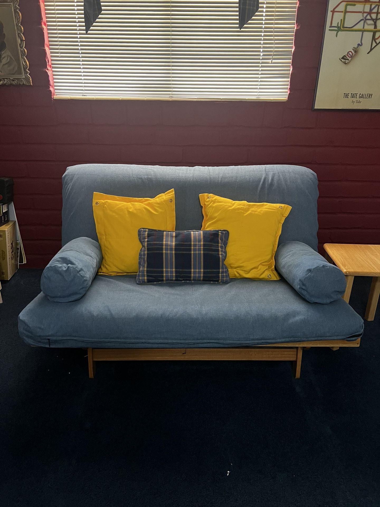 Retro Denim Futon