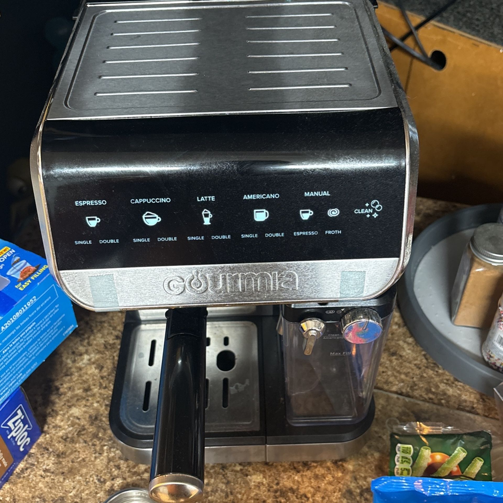 Gourmia One Touch Automatic Espresso Maker