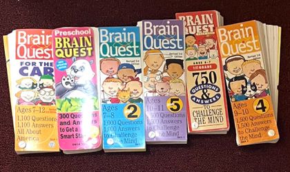 Brain quest trivia mini books