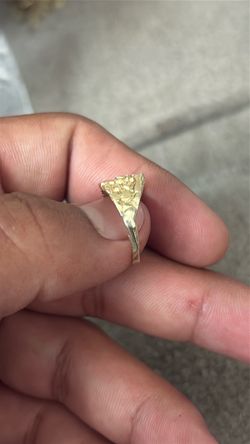 10kt nugget ring
