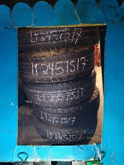 TIRE LT 245 75 17 EACH ELMOFLES