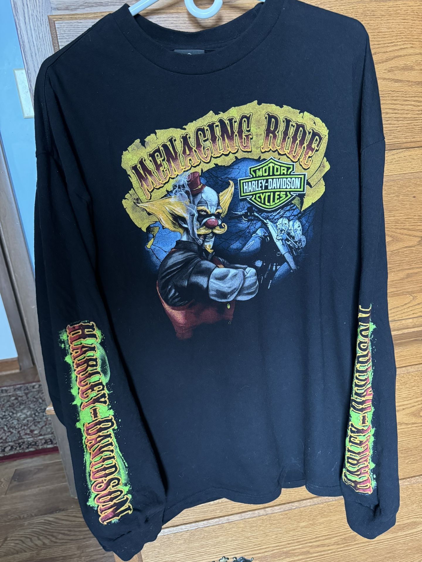 2 XL Harley Davidson Long Sleeve Shirt