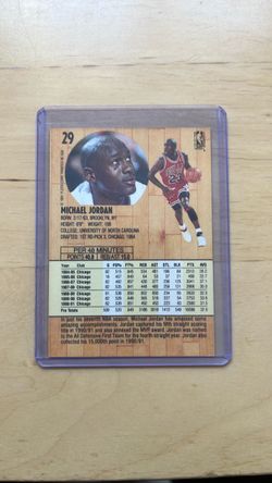 Micheal Jordan Fleer 91