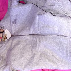 Burberry zip up hoodie