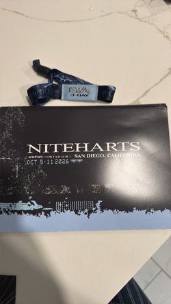 Niteharts ticket 3 day GA