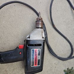Sears Craftsman 3/8”electric drill  (As Is)